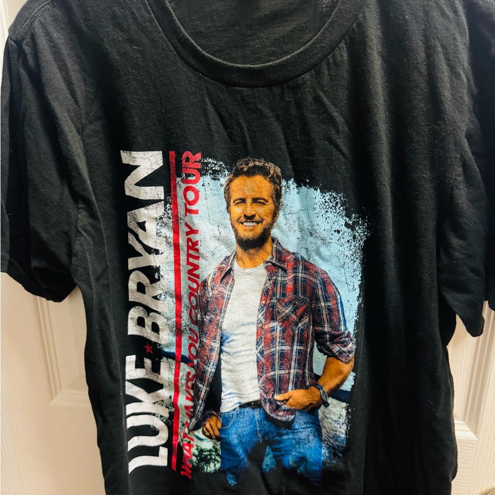 Men's Black Graphic Tour T-Shirt